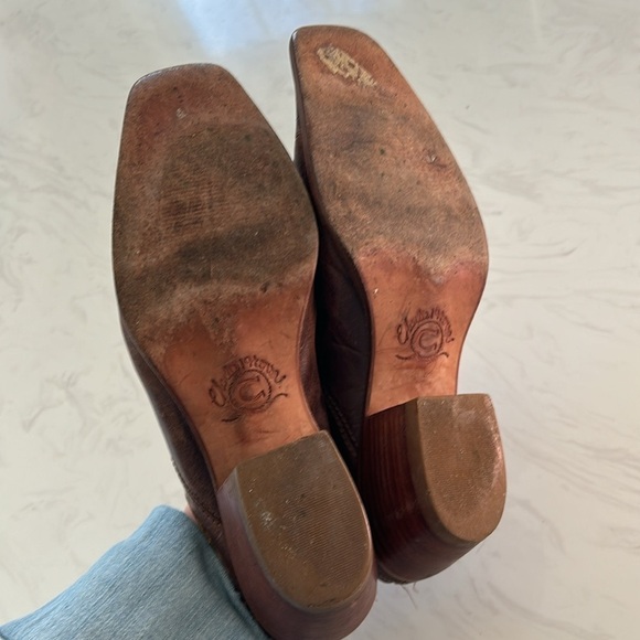 Charlie Horse Slide Leather Booties - Picture 3 of 5